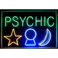 Neon psychic sign